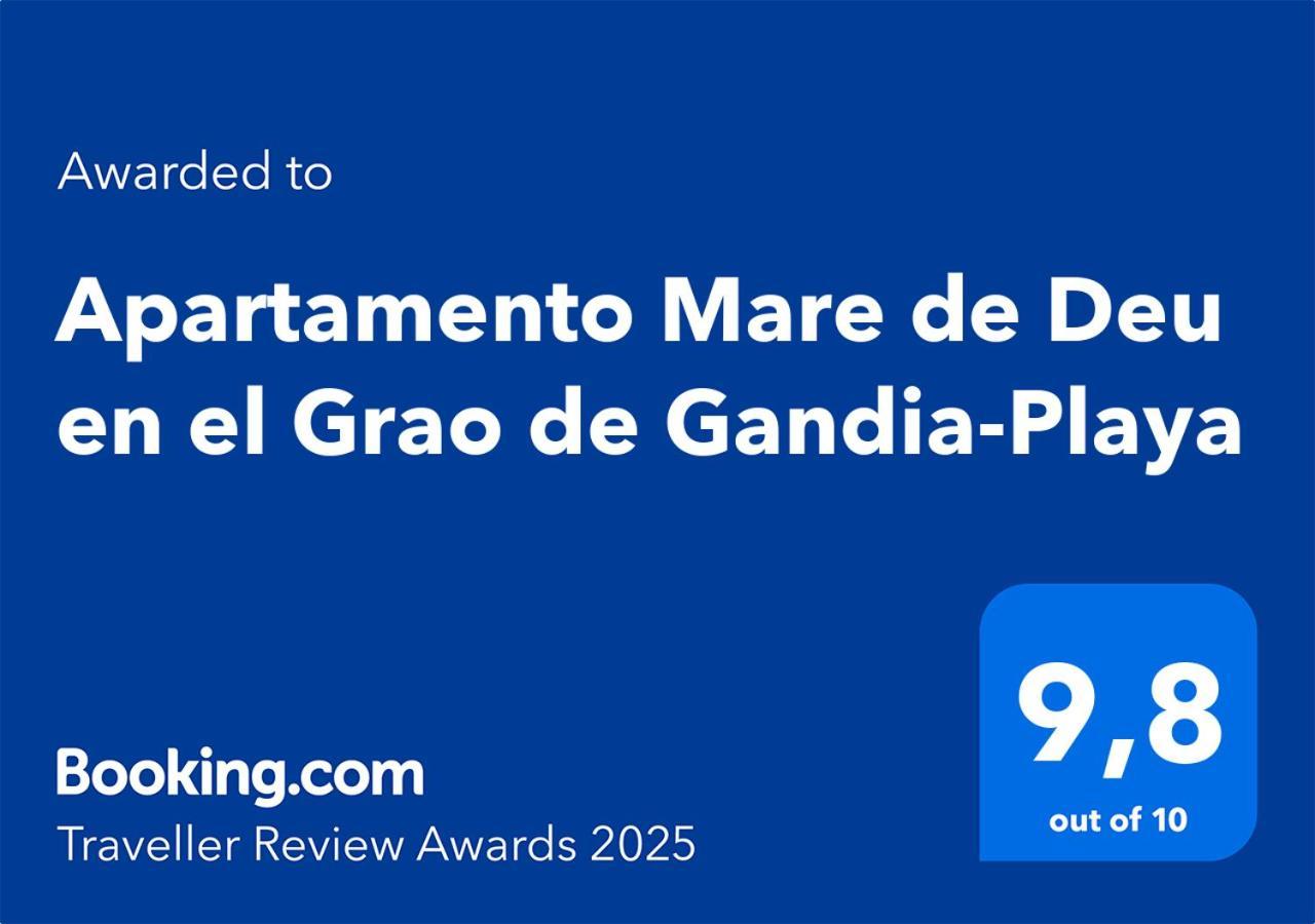 Mare De Deu, Vivienda Vacacional Para Familias Y Mayores De 25 Anos En El Grao De Gandia-Playa Playa de Gandia Esterno foto